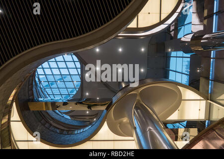 9 gennaio 2019 - Shangha, Shangha, Cina - Shanghai, Cina-interno di Xintiandi Plaza progettato da Studio DELLE NAZIONI UNITE in Cina a Shanghai. (Credito Immagine: © SIPA Asia via ZUMA filo) Foto Stock