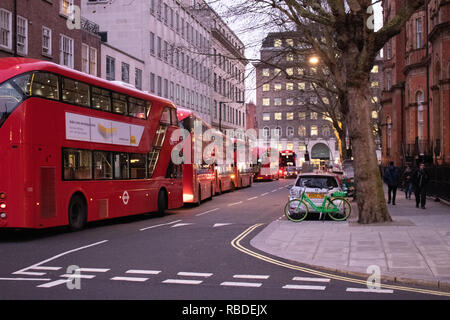 Intorno alla stazione di Marylebone Foto Stock