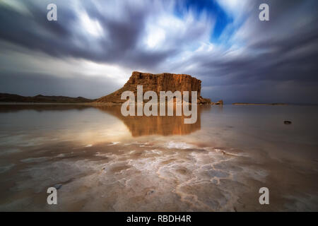 Il lago di Urmia-Kazim Dashi Foto Stock