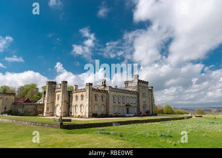 Chiddingstone Castle nel Kent Foto Stock