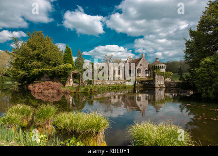 Scotney vecchio castello Foto Stock