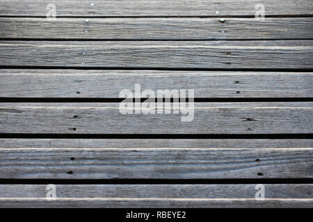 Textured asse di legno scala linee parallele Foto Stock