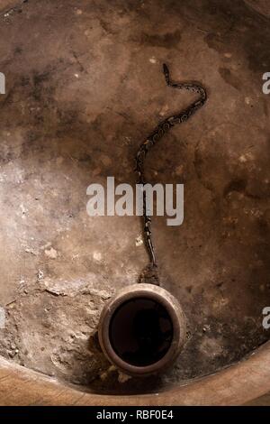 Royal Python Temple (Tempio des pitoni) a Ouidah, Benin, Africa. Foto Stock