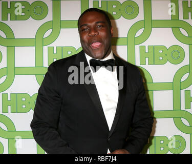 6 gennaio 2019 - Beverly Hills, CA, Stati Uniti d'America - LOS ANGELES - JAN 6: Sam Richardson al 2019 HBO Post Golden Globe Party presso il Beverly Hilton Hotel il 6 gennaio 2019 in Beverly Hills, CA (credito Immagine: © Kay Blake/ZUMA filo) Foto Stock