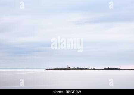 Isola di boschi parco provinciale, Prince Edward Island, Canada - 11 Luglio 2018: Il faro di Isola di boschi parco provinciale. ( Ryan Carter ) Foto Stock