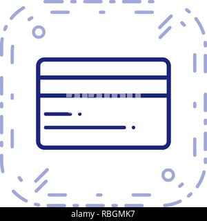Vettore l'icona Carta di Credito Illustrazione Vettoriale