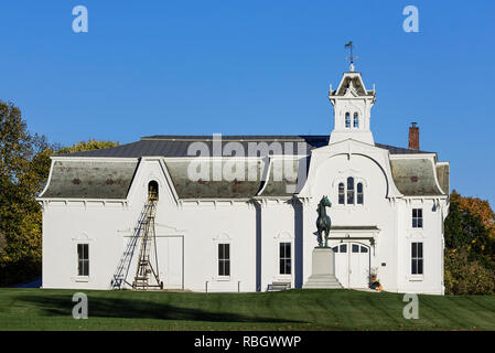 Morgan Horse Farm, Middlebury, Vermont, USA. Foto Stock