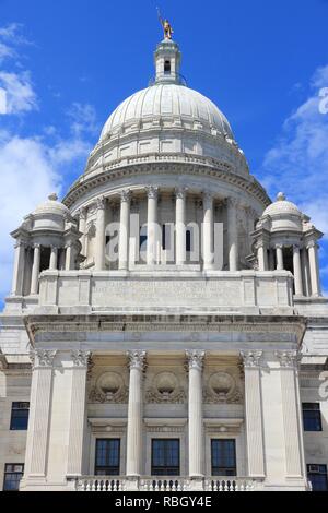 State Capitol di Providence, Rhode Island. Città del New England regione del US. Foto Stock