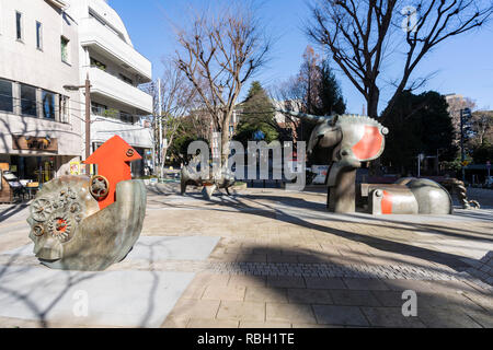 Kaiserslautern Square, Kubomachi-Higashi Park, Bunkyo-Ku, Tokyo, Giappone Foto Stock