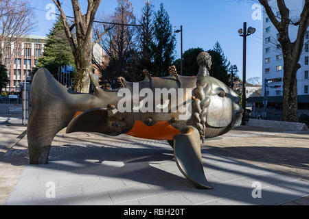 Kaiserslautern Square, Kubomachi-Higashi Park, Bunkyo-Ku, Tokyo, Giappone Foto Stock