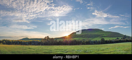 Sunrise vicino Underberg Foto Stock