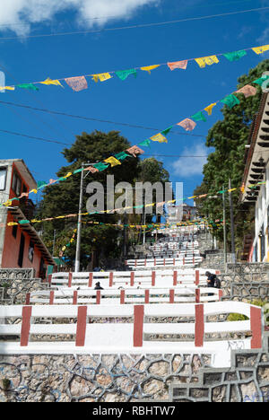 La Iglesia del Cerrito Cerrito, Chiesa di San Cristobal de las Casas, Chiapas, Messico Foto Stock