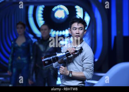 Pellicola originale titolo: AQUAMAN. Titolo inglese: AQUAMAN. Anno: 2018. Direttore: JAMES WAN. Stelle: JAMES WAN. Credito: DC Comics/DN ENTERTAINMENT/WARNER BROS / Album Foto Stock