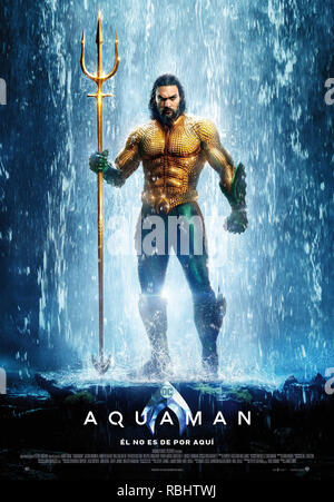 Pellicola originale titolo: AQUAMAN. Titolo inglese: AQUAMAN. Anno: 2018. Direttore: JAMES WAN. Credito: DC Comics/DN ENTERTAINMENT/WARNER BROS / Album Foto Stock