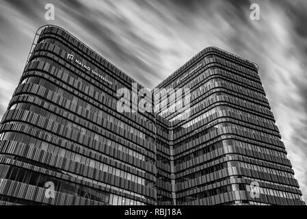 MALMO, Svezia - 05 gennaio 2019: Svezia della nuovissima università nel centro della città di Malmo Foto Stock