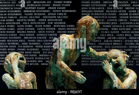 Il Memoriale dell'Olocausto di Miami, Florida Foto Stock