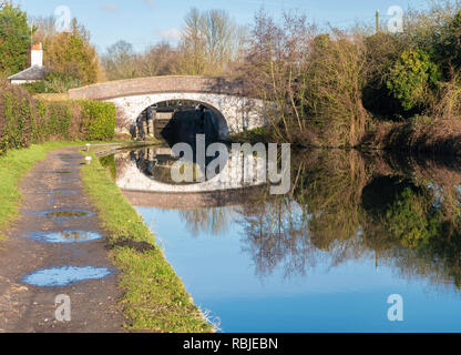 Grand Union Canal, Stocker è il dispositivo di bloccaggio (82) Foto Stock