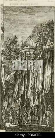 Alessandro nell' Indie : dramma per musica : da rappresentarsi nel Gran teatro nuovamente eretto alla real corte di Lisbona nella primavera dell'anno MDCCLV : per festeggiare il felicissimo giorno natalizio di Sua Maestà fedelissima D. Maria Anna Vittoria, Regina di Portogallo, Algarve, &c. &C. &C. per comando ... del re ... Foto Stock