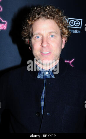 Los Angeles, California, USA. Il 10 gennaio, 2019. Attore Jeff grazia assiste la premiere del frutteto" "Unicorno" il 10 gennaio 2019 a ArcLight Hollywood in Los Angeles, California. Foto di Barry re/Alamy Live News Foto Stock