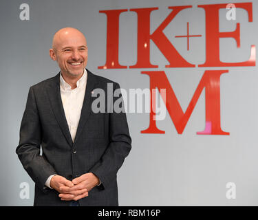 Praga, Repubblica Ceca. Xi gen, 2019. Michal Stiborek, direttore dell'Istituto di Medicina Clinica e Sperimentale (IKEM), pone durante una intervista per la Repubblica ceca News Agency (CTK), a Praga, nella Repubblica ceca il 11 gennaio 2019. Credito: Ondrej Deml/CTK foto/Alamy Live News Foto Stock