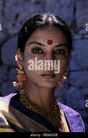 Shabana Azmi, attrice indiana del film di bollywood, India, Asia Foto Stock