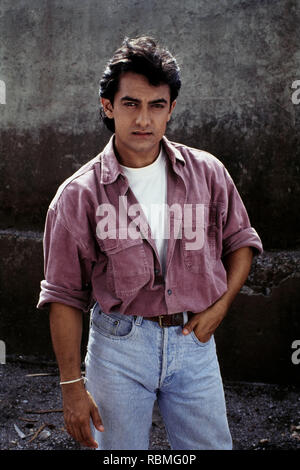 Aamir Khan, attore star del film indiano bollywood hindi, India, Asia Foto Stock