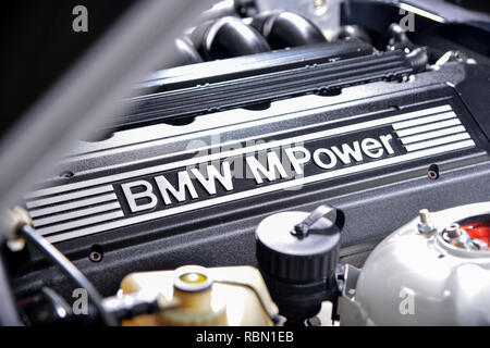 E36 forma BMW M3 berlina sportiva Foto Stock