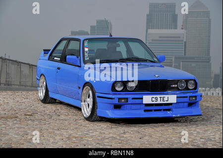 1987 BMW E30 M3 Classic Sport berlina Foto Stock