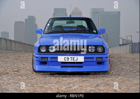 1987 BMW E30 M3 Classic Sport berlina Foto Stock