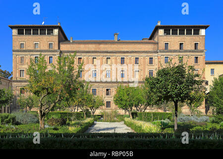 Giardino dei Semplici, Palazzo Ducale, Mantova, Sito Patrimonio Mondiale dell'UNESCO, Lombardia, Italia. Foto Stock