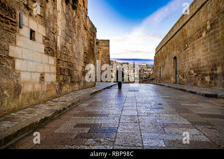 Italia Basilicata Matera porta pistola Foto Stock