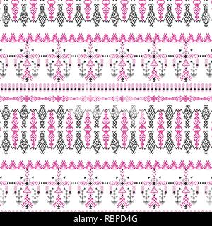 Tribal seamless pattern - Berber segni nativo ,etnica Illustrazione Vettoriale