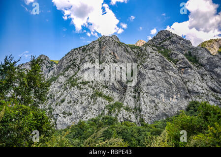 Il paesaggio roccioso del Montenegro. Foto Stock