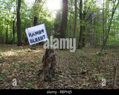 "Ende Gelände' 06-10-2018 27. Foto Stock