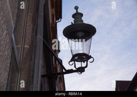 Lampade stradali di Copenhagen Foto Stock