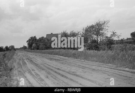 Aanleg en verbeteren van wegen, dijken, spaarbekken, Bestanddeelnr 251-3284. Foto Stock