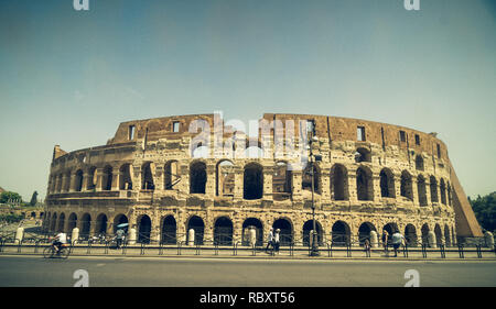 Rom dello skyline della città Foto Stock