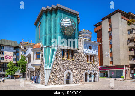 Skopje, Macedonia - 31 Maggio 2018 - La casa commemorativa di Madre Teresa a Skopje in Macedonia Foto Stock