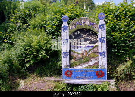 Ben medicazione, Youlgreave, Derbyshire, in Inghilterra. Foto Stock