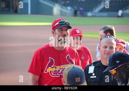 Adam Wainwright, 9-18-2018 4. Foto Stock