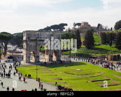 Arco di Costantino - Roma Foto Stock