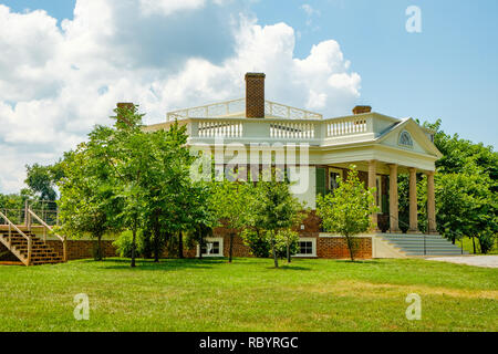 Poplar Forest, 1542 Bateman Bridge Road, Foresta, Virginia Foto Stock