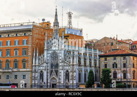 Chiesa del Sacro Cuore di Gesù in Prati a Roma, Italia. Foto Stock