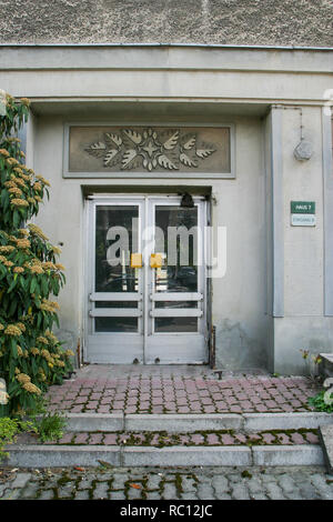 Stasi Museum, quartiere Lichtenberg di Berlino, Germania Foto Stock