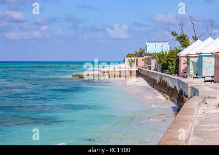 Grand Turk, Isole Turks e Caicos visitando a P&O Arcadia durante un Natale e Anno Nuovo cruise. Foto Stock