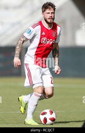 Orlando, Florida, Stati Uniti d'America. Il 12 gennaio 2019. Orlando City Stadium, Lasse Schone durante la Florida Cup gioco Sau Paolo - Ajax 2-4. Credito: Pro scatti/Alamy Live News Foto Stock