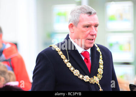 FILE: 11 gen 2019. Assessore Nigel Gawthrope passate il Venerdì (11 gennaio) pomeriggio mentre è in vacanza con la moglie in Sud Africa. Egli era un appassionato subacqueo e fotografo subacqueo. Foto: Cambridge, UK. 4 Dic 2018. Frequentando Mill Rd Fiera d'inverno. Credito: Kevin Hodgson/Alamy Live News Foto Stock