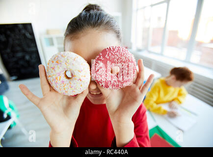 Ragazza di divertimento Foto Stock