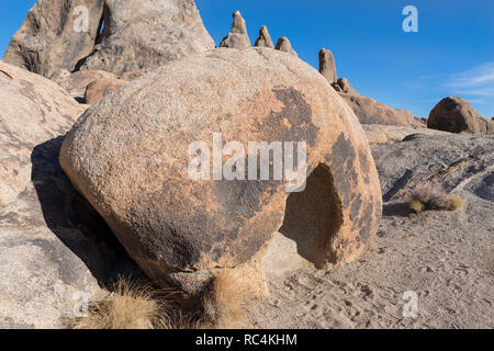 Cupola a forma di roccia in Alabama colline della California, Stati Uniti d'America Foto Stock