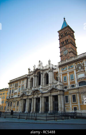 Roma, Italia, Giugno 2008, turistico presso la Basilica di Santa Maria Maggiore Foto Stock